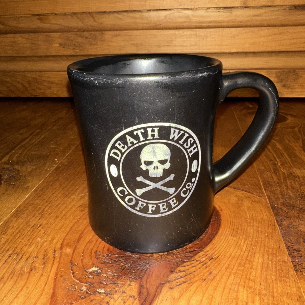 Death Wish Coffee Co. •I Want A Coffee, A Tattoo, And A Vacation• 12 Oz Mug
